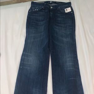 7 For All Mankind relaxed straight leg jeans